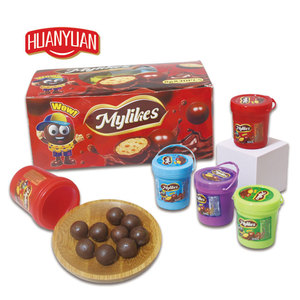 Wholesale Chocolate Snack Milk Compound Chocolate Mylikes Milk Chocolate Ball