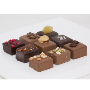 Chocolate Praline Shells with Gourmet Cream Filling