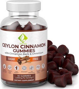 Sugar-Free Ceylon Cinnamon Gummy Candy Adult Energy