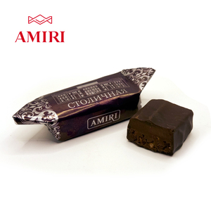Solid Rich Chocolate Milk Flavor Praline Coated Candy Bulk Wrapped 3kg