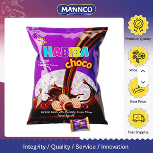 Rich Caramel Chocolate Center-Filled Hard Boiled Candy