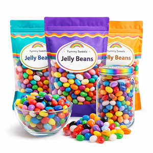 Free Sample Halal Assorted Bulk Jelly Bean Customized OEM